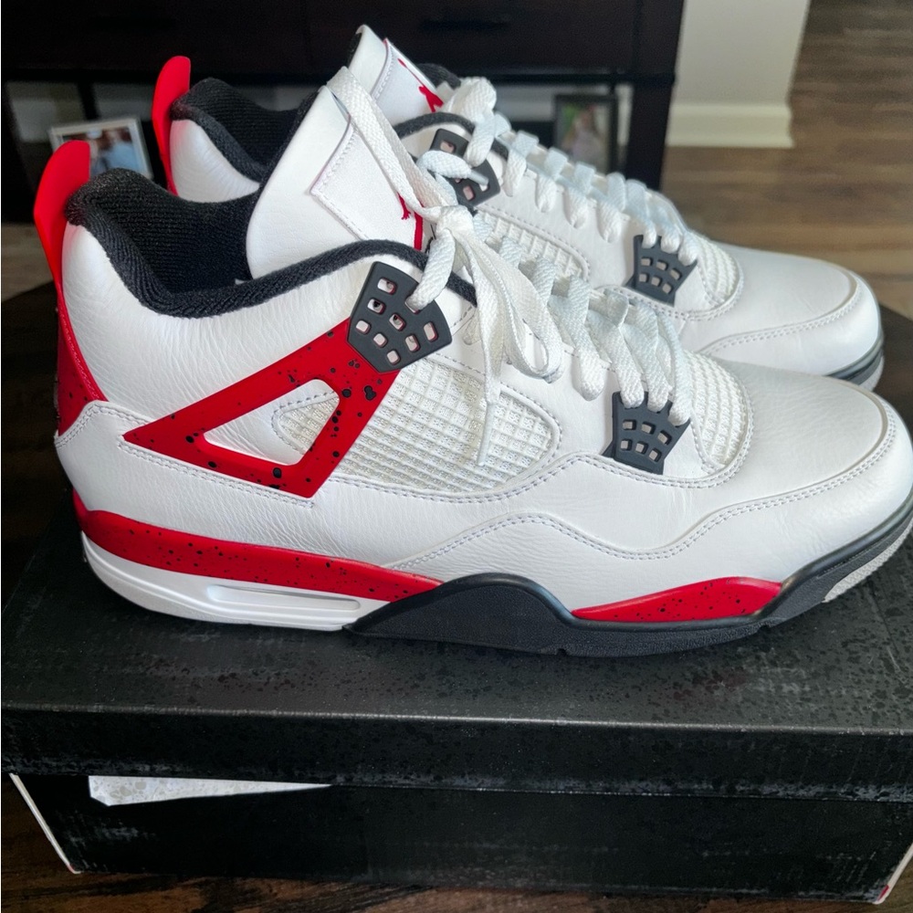 Jordan 4 Retro Red Cement